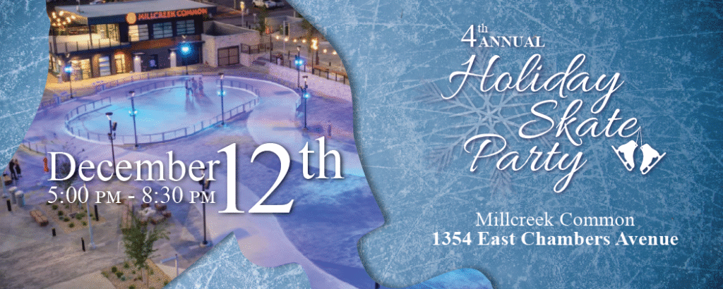4th Annual Holiday Skate Party at Millcreek Common